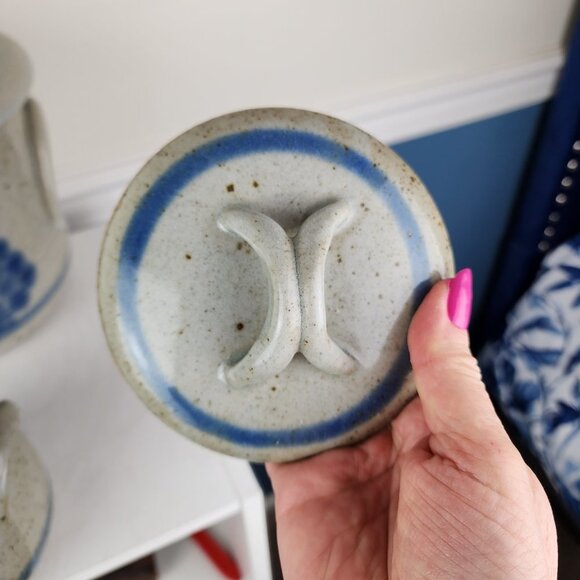 Natalie Gilliham Set of Three Cannister Pottery Set - Picture 9 of 15